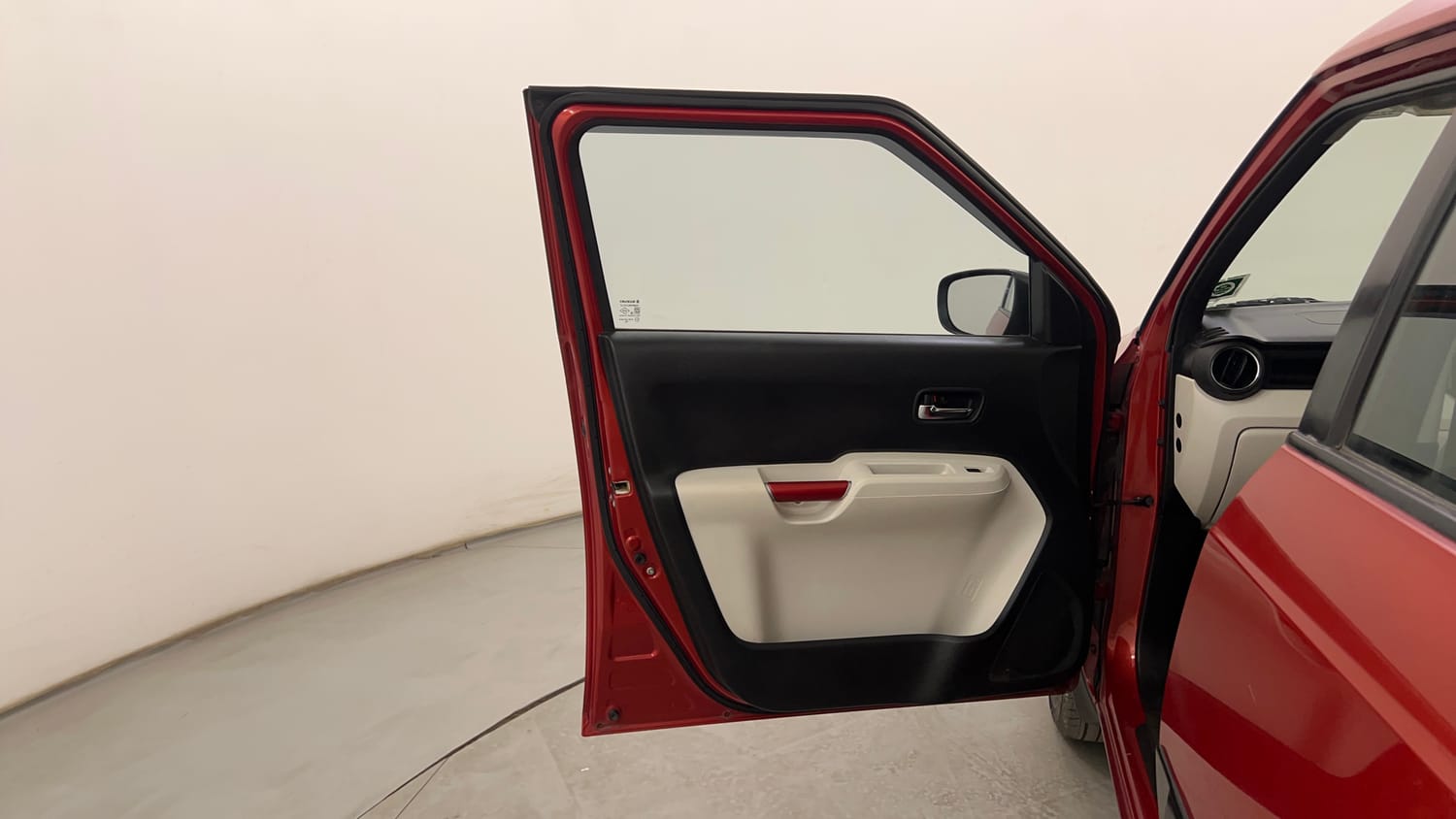 Used 2017 Maruti Suzuki Ignis Delta 1.2 AMT Petrol Automatic interior LEFT FRONT DOOR OPEN VIEW