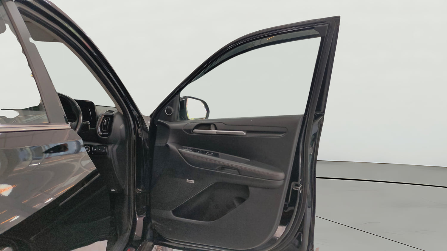Used 2020 Kia Sonet GTX Plus 1.5 AT Diesel Automatic interior RIGHT FRONT DOOR OPEN VIEW
