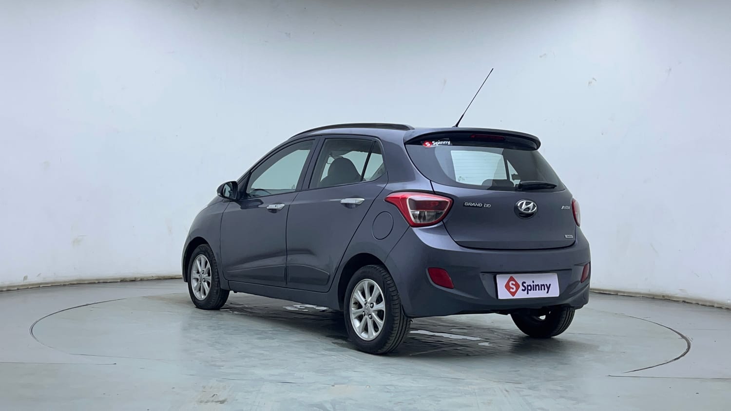 Used 2016 Hyundai Grand i10 Asta AT 1.2 Kappa VTVT Petrol Automatic exterior LEFT REAR CORNER VIEW