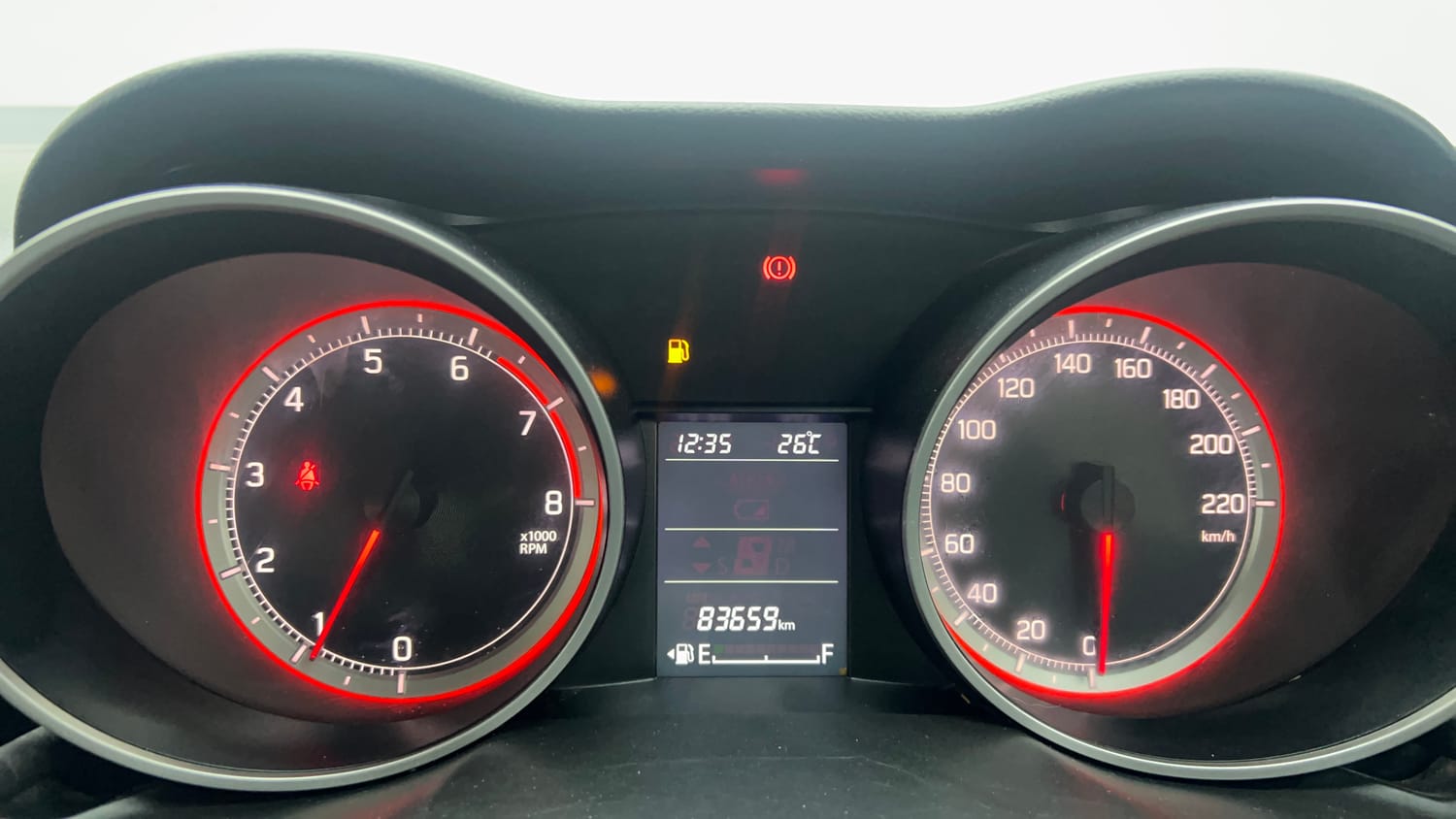 Used 2018 Maruti Suzuki Swift ZXi Plus Petrol Manual interior CLUSTERMETER VIEW