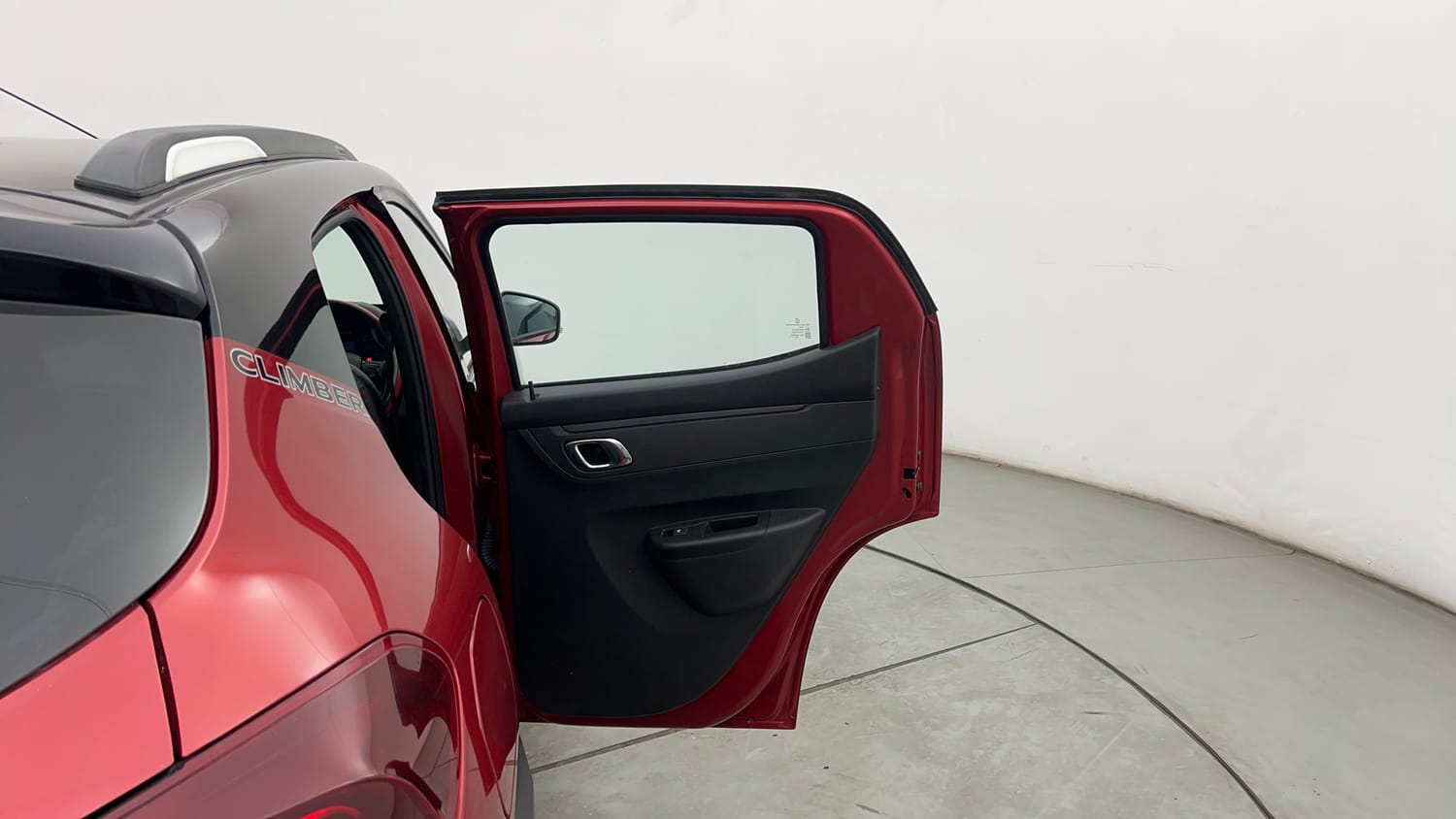 Used 2024 Renault Kwid CLIMBER 1.0 AMT Petrol Automatic interior RIGHT REAR DOOR OPEN VIEW