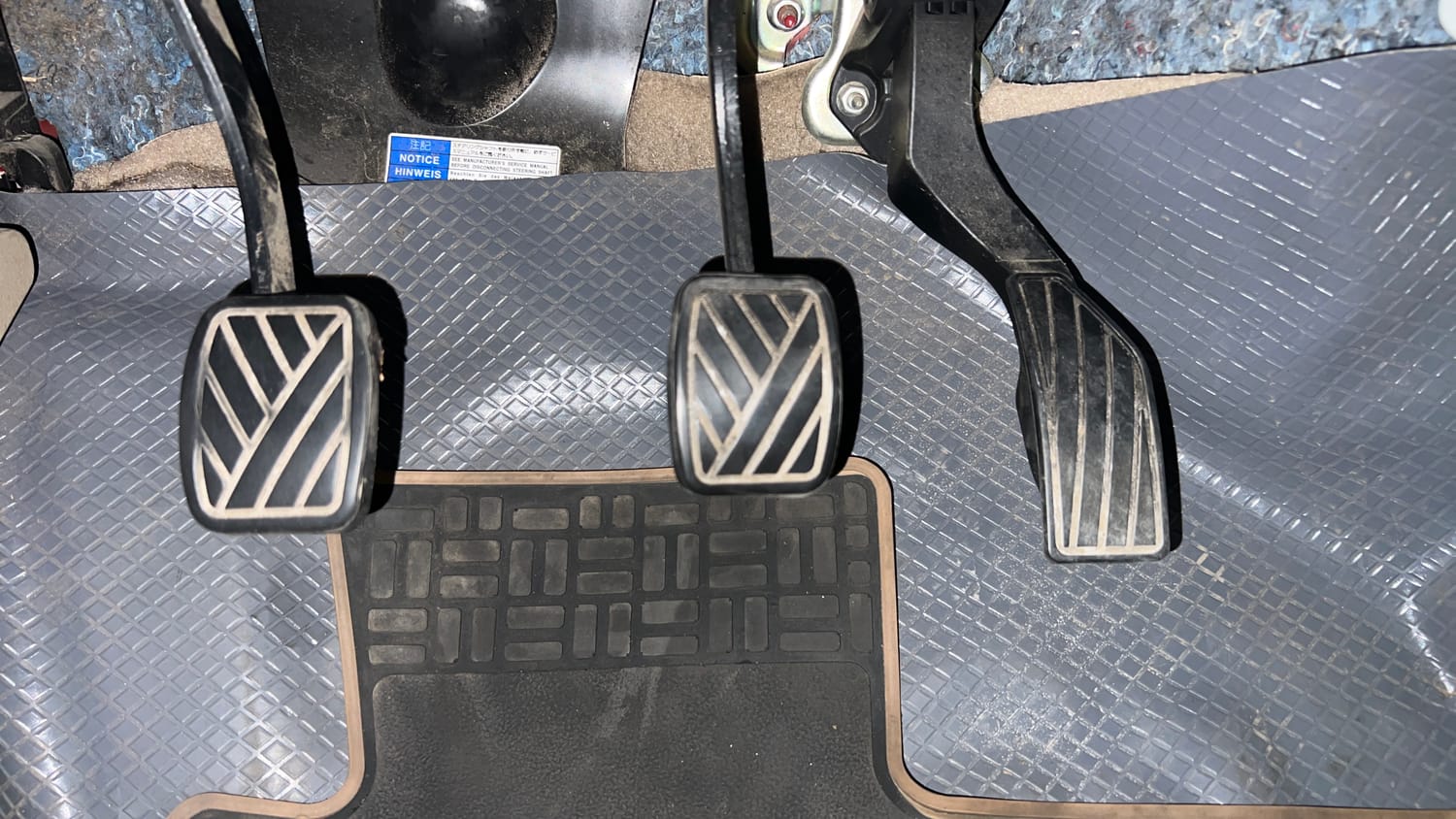 Used 2023 Maruti Suzuki Ciaz Zeta 1.5 Petrol Manual interior PEDALS VIEW