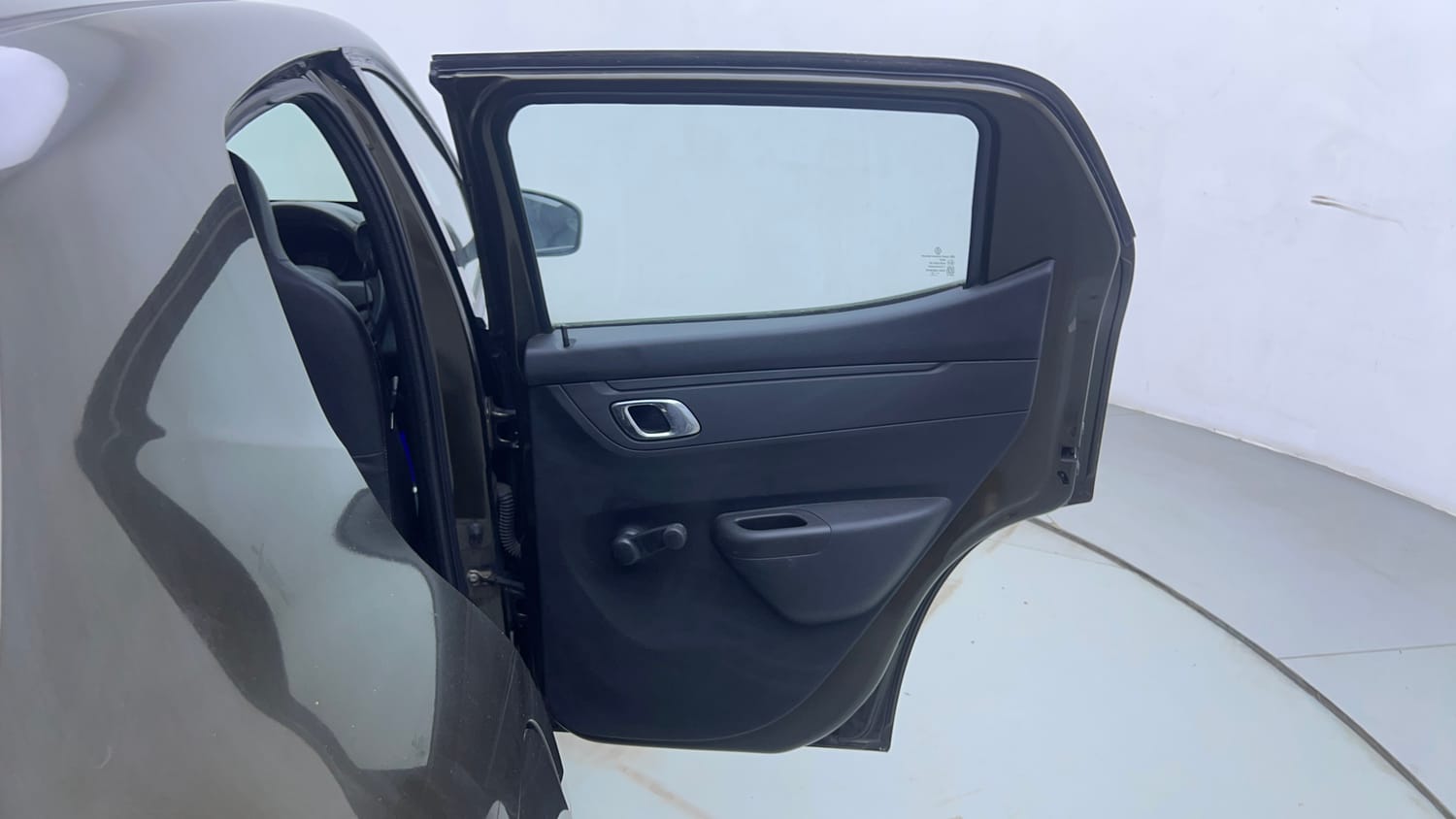 Used 2019 Renault Kwid 1.0 RXT AMT Opt Petrol Automatic interior RIGHT REAR DOOR OPEN VIEW