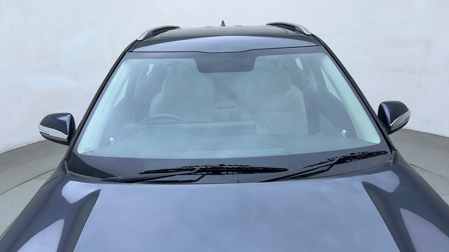 Used 2022 kia Seltos HTX 1.5 IVT Petrol Automatic exterior FRONT WINDSHIELD VIEW