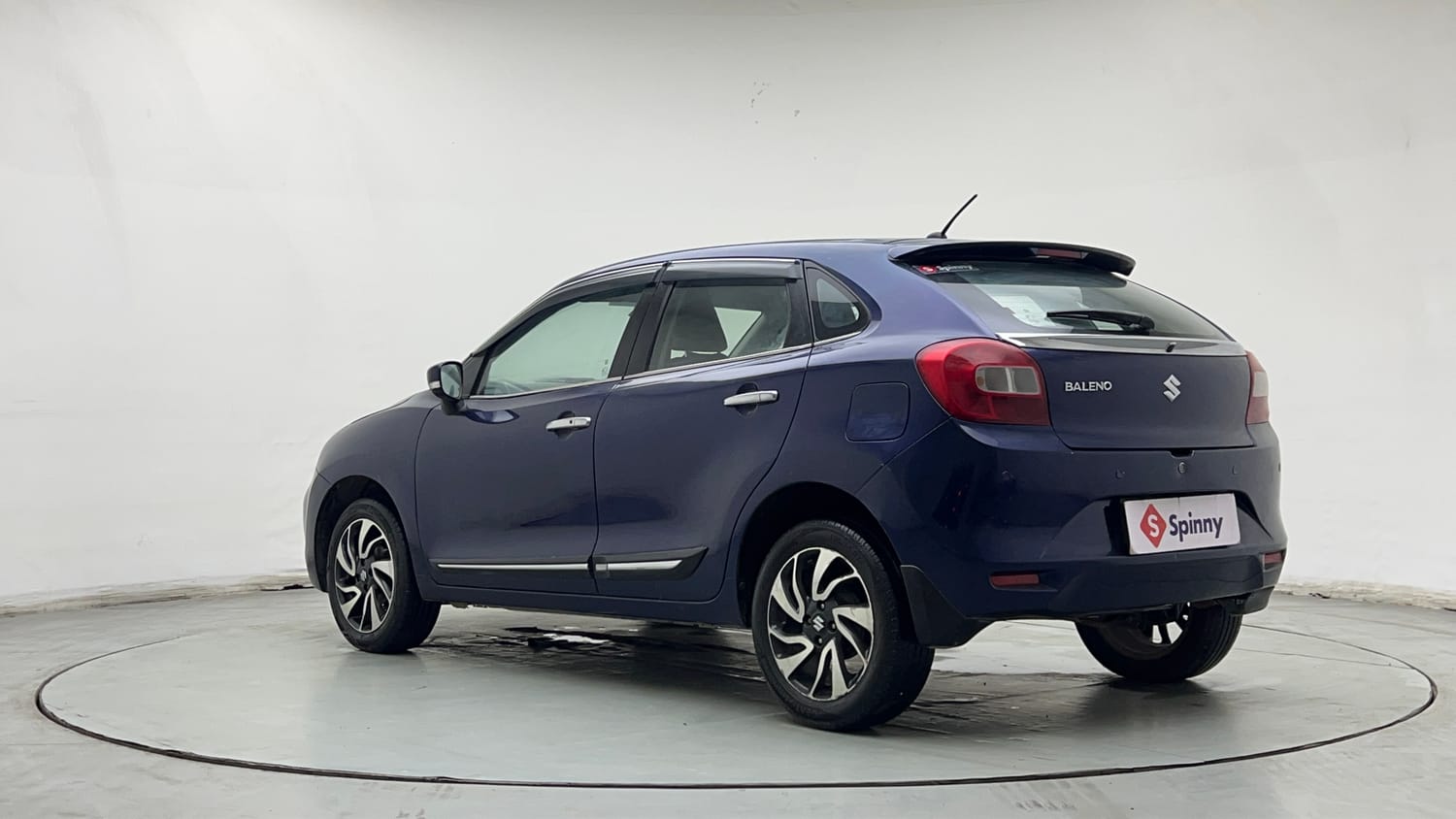 Used 2021 Maruti Suzuki Baleno Zeta Petrol Manual exterior LEFT REAR CORNER VIEW
