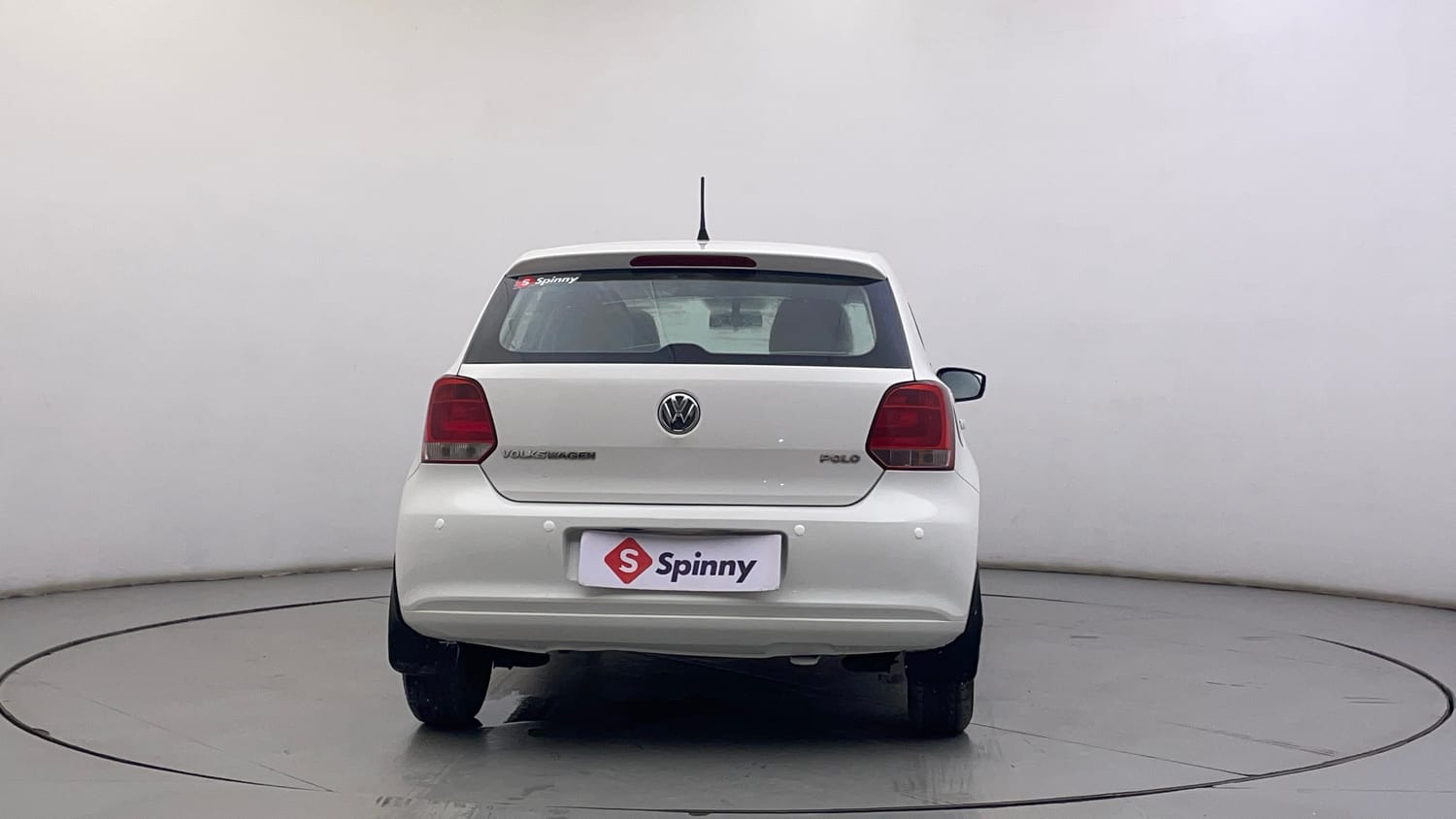 Used 2013 Volkswagen Polo Trendline 1.2L (P) Petrol Manual exterior BACK VIEW