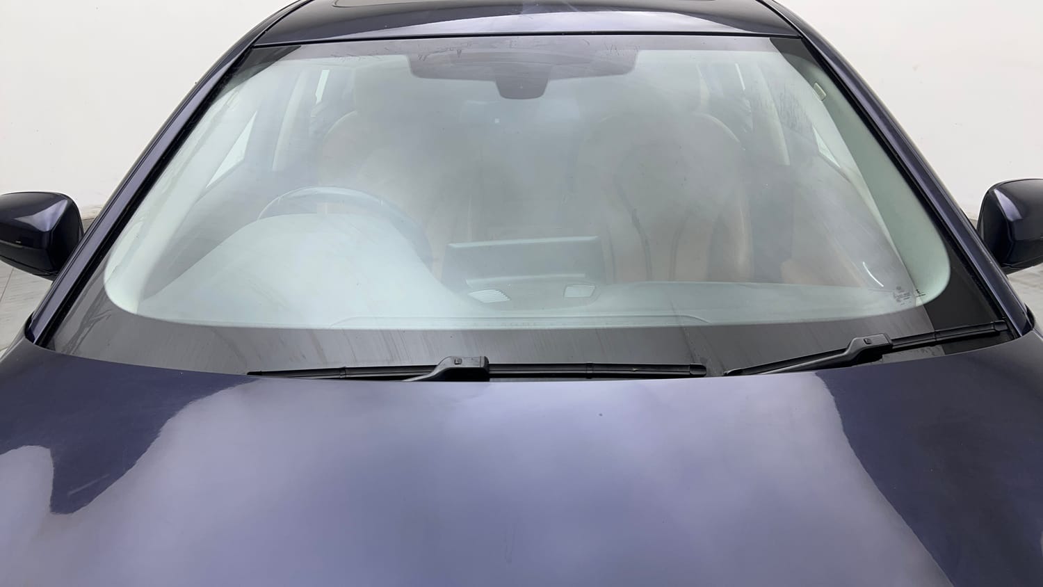Used 2018 BMW 5 Series 520d Luxury Line Diesel Automatic exterior FRONT WINDSHIELD VIEW