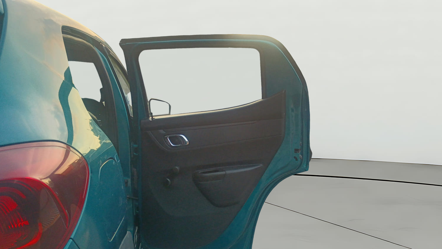 Used 2020 Renault Kwid RXT Petrol Manual interior RIGHT REAR DOOR OPEN VIEW