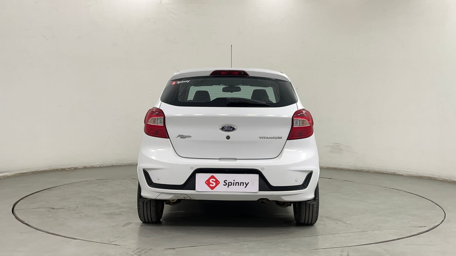 Used 2019 Ford Figo Titanium 1.2 Ti-VCT MT Petrol Manual exterior BACK VIEW
