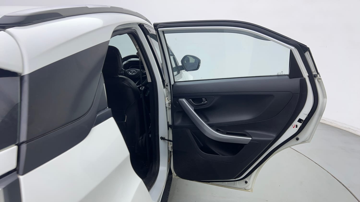 Used 2023 Tata Nexon XM S Petrol + CNG(Outside Fitted) Cng Manual interior RIGHT REAR DOOR OPEN VIEW