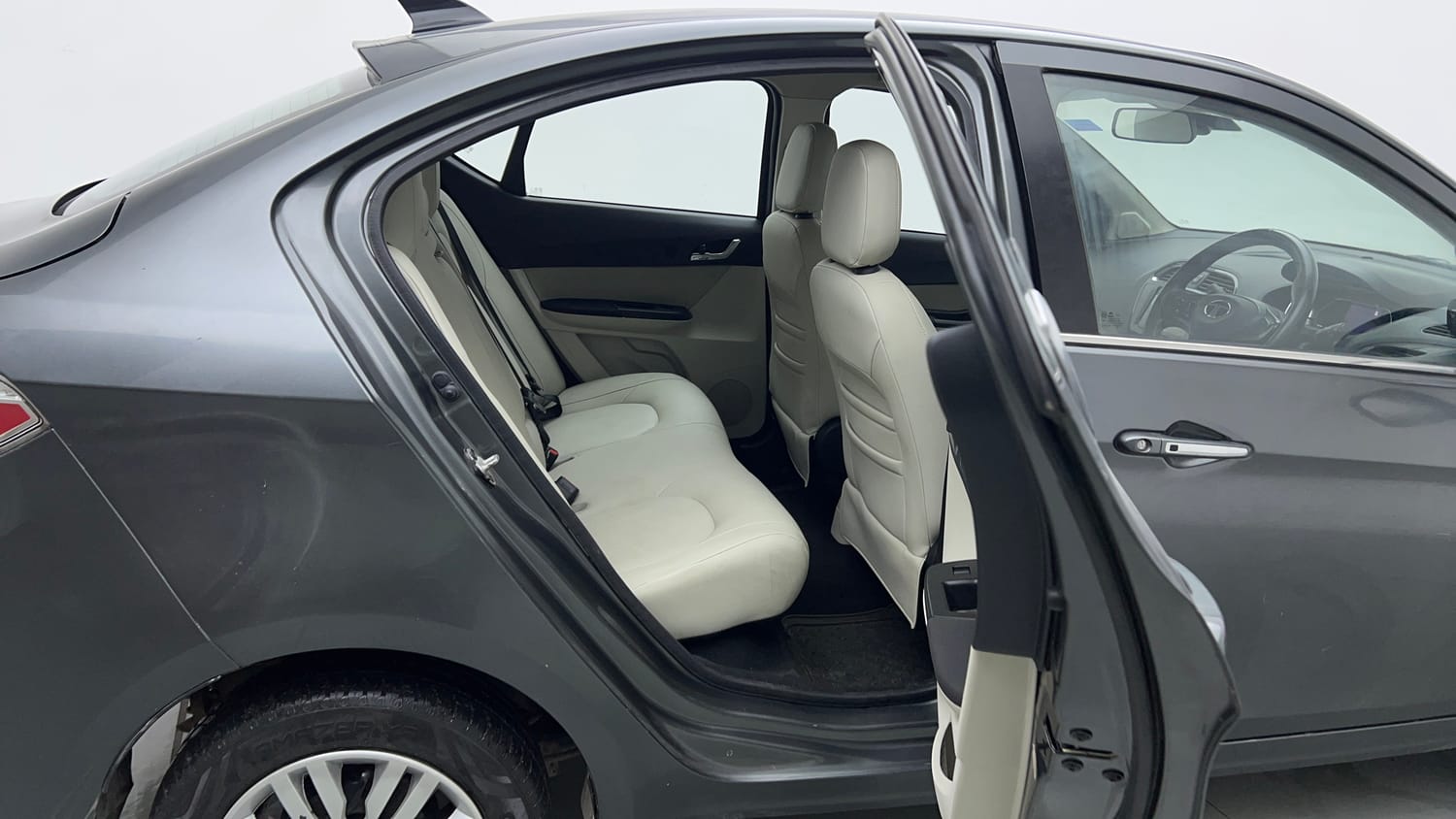 Used 2024 Tata Tigor XZA Plus iCNG Cng Automatic interior RIGHT SIDE REAR DOOR CABIN VIEW