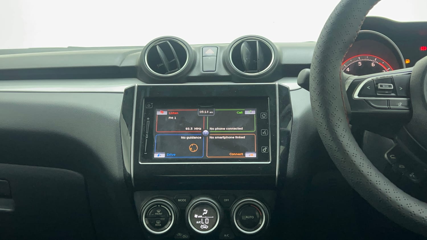 Used 2018 Maruti Suzuki Swift ZXi Plus Petrol Manual top_features Integrated (in-dash) music system
