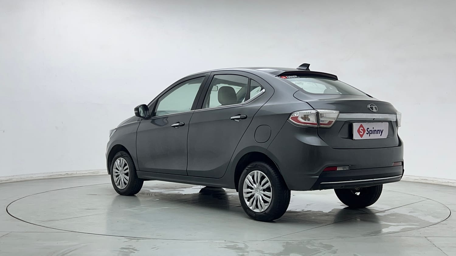 Used 2024 Tata Tigor XZA Plus iCNG Cng Automatic exterior LEFT REAR CORNER VIEW