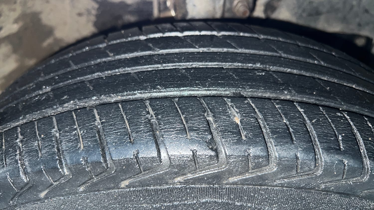 Used 2020 Maruti Suzuki Wagon R LXi 1.0 CNG Cng Manual tyres RIGHT FRONT TYRE TREAD VIEW