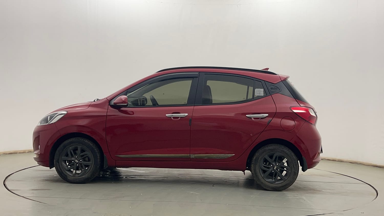 Used 2022 Hyundai Grand i10 Nios Sportz AMT 1.2 Kappa VTVT Petrol Automatic exterior LEFT SIDE VIEW