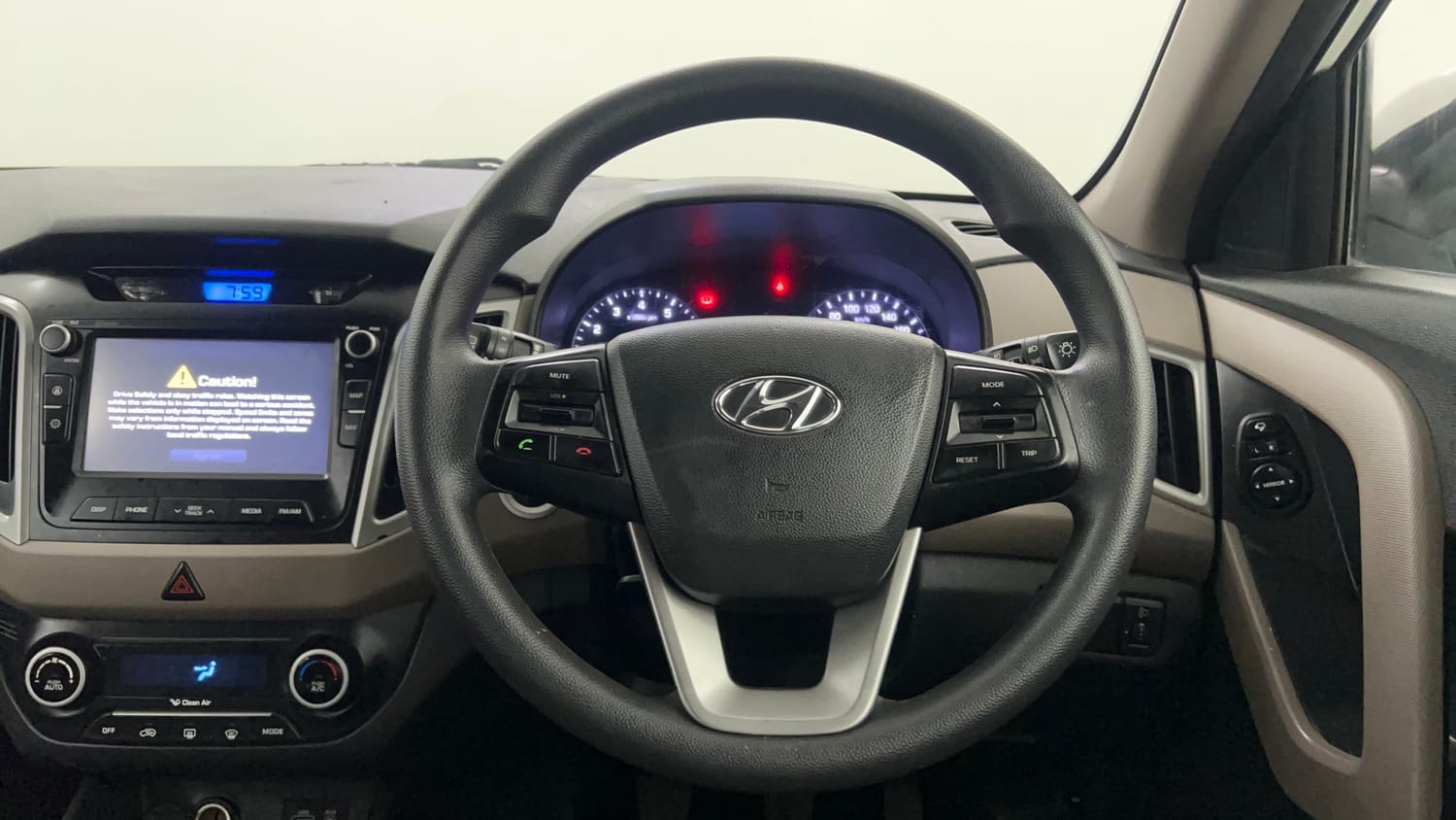 Used 2017 Hyundai Creta SX Plus 1.6  Petrol Petrol Manual interior STEERING VIEW