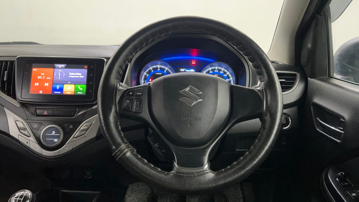 Used 2020 Maruti Suzuki Baleno Zeta Petrol Manual interior STEERING VIEW