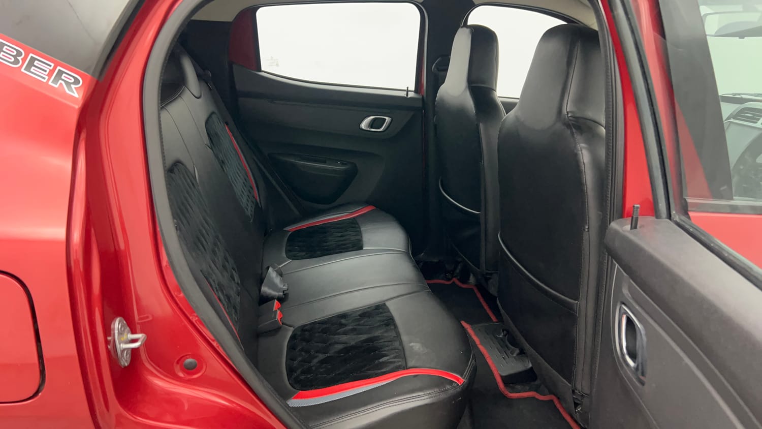 Used 2024 Renault Kwid CLIMBER 1.0 AMT Petrol Automatic interior RIGHT SIDE REAR DOOR CABIN VIEW