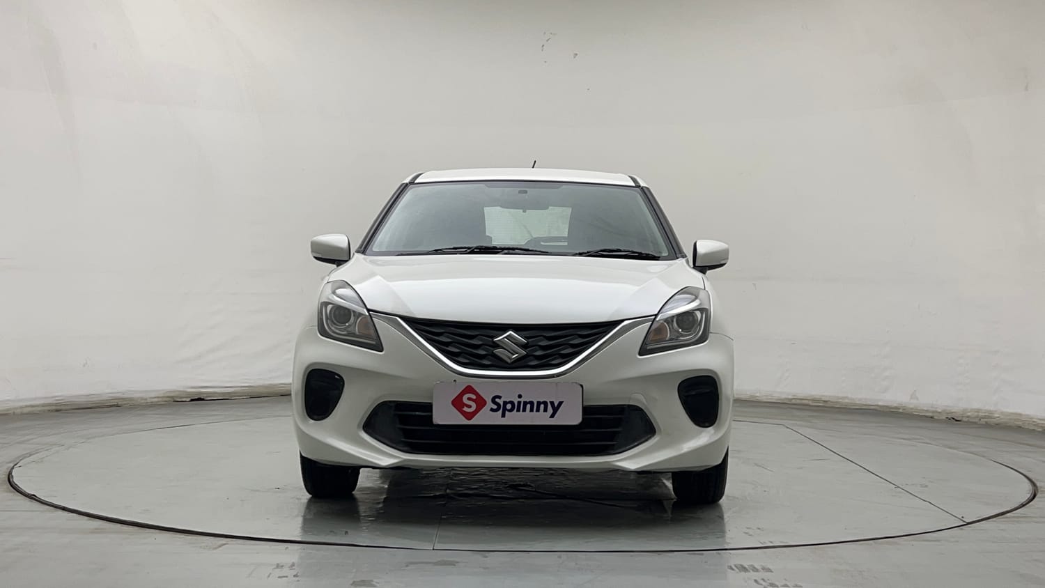 Used 2021 Maruti Suzuki Baleno Delta Petrol+CNG (Outside Fitted) Cng Manual exterior FRONT VIEW