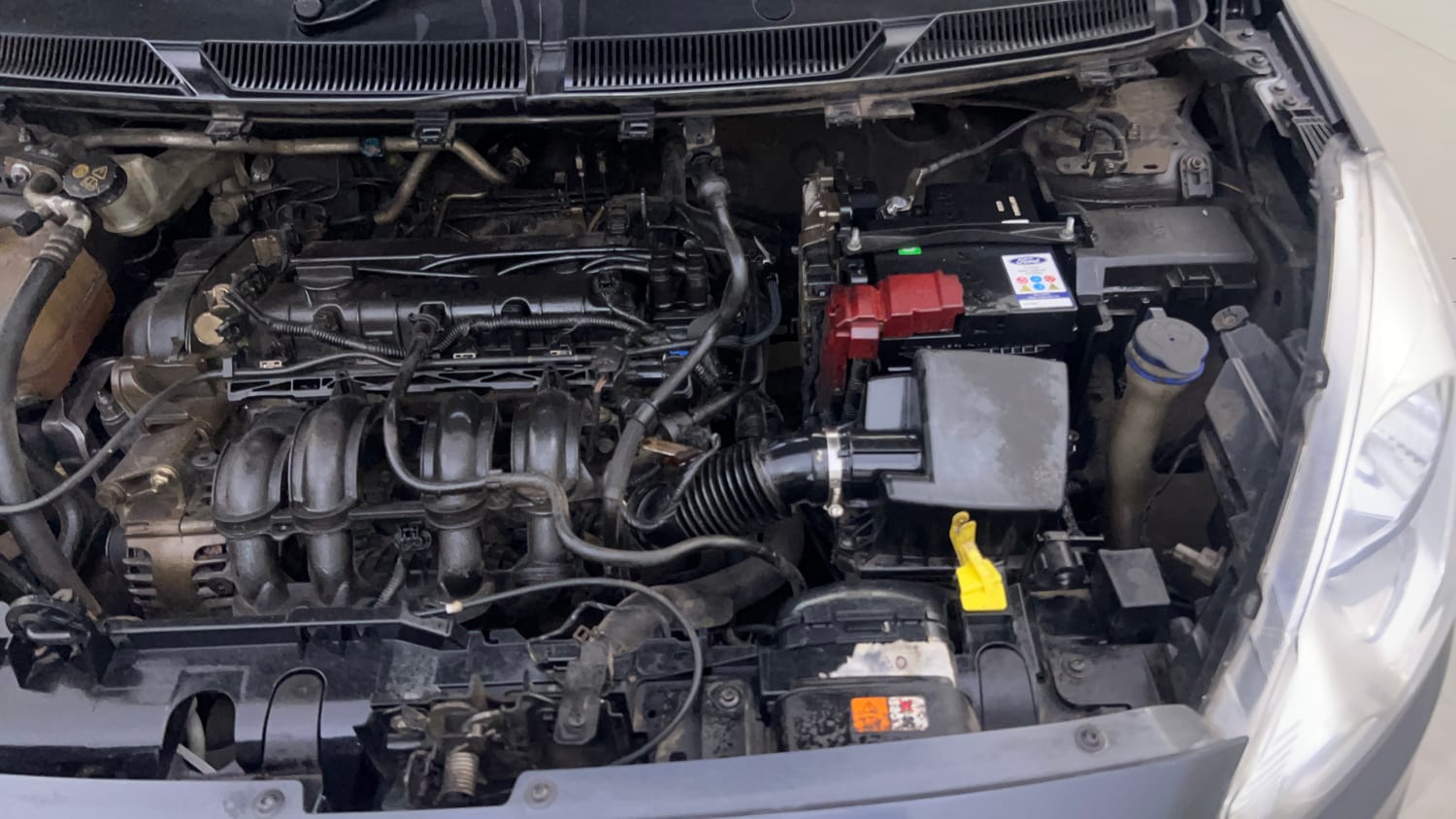 Used 2016 Ford Figo Trend 1.2 Ti-VCT Petrol Manual engine ENGINE LEFT SIDE VIEW
