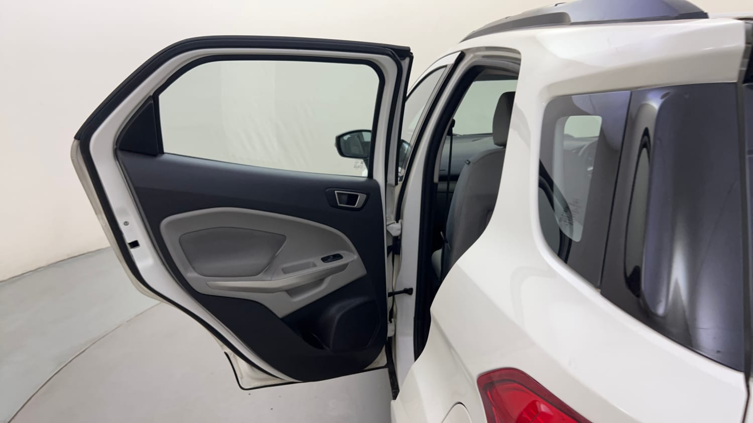 Used 2016 Ford EcoSport Titanium 1.5L Ti-VCT AT Petrol Automatic interior LEFT REAR DOOR OPEN VIEW