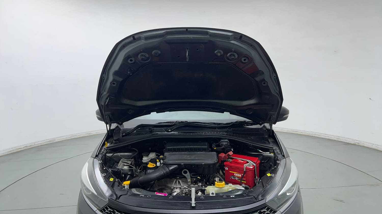 Used 2024 Tata Tigor XZA Plus iCNG Cng Automatic engine ENGINE & BONNET OPEN FRONT VIEW