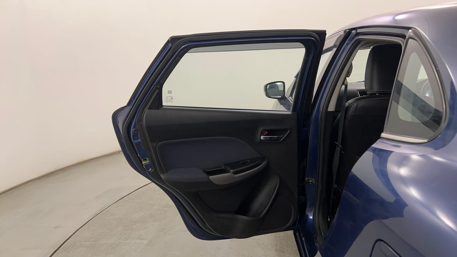 Used 2020 Maruti Suzuki Baleno Zeta Petrol Manual interior LEFT REAR DOOR OPEN VIEW