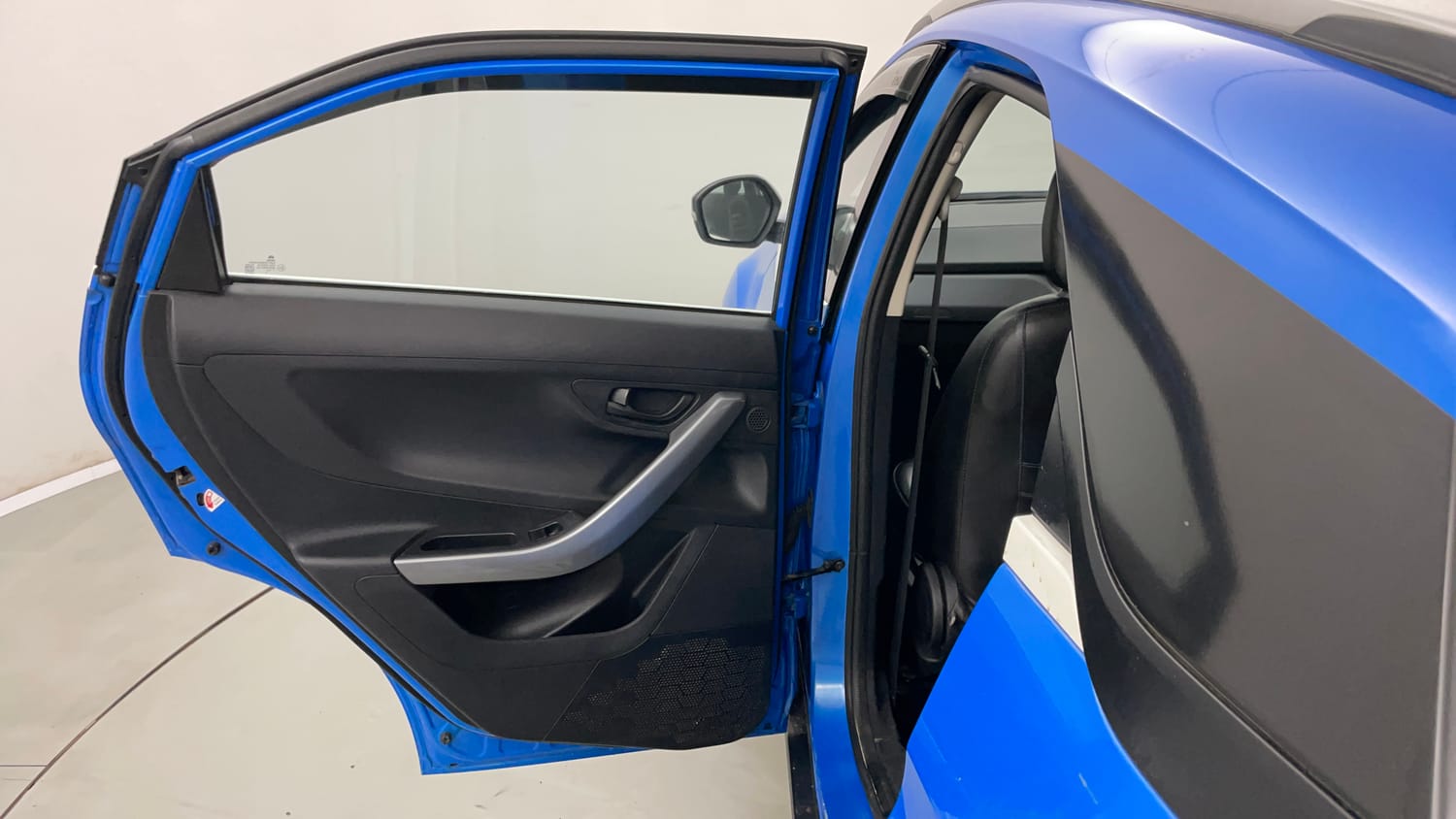 Used 2020 Tata Nexon XM Petrol Manual interior LEFT REAR DOOR OPEN VIEW