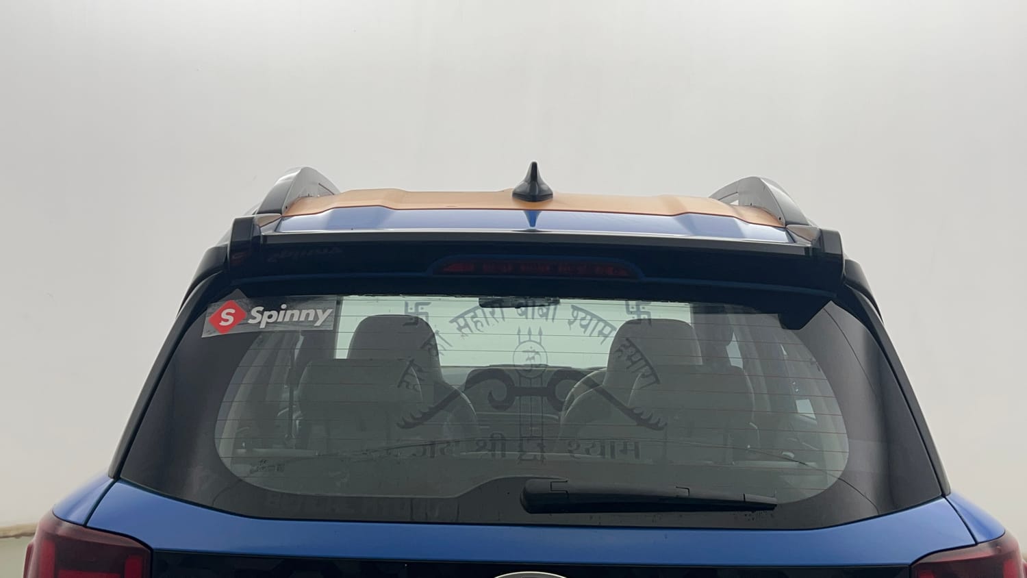 Used 2023 Hyundai Exter SX (O) 1.2 MT Petrol Manual exterior BACK WINDSHIELD VIEW