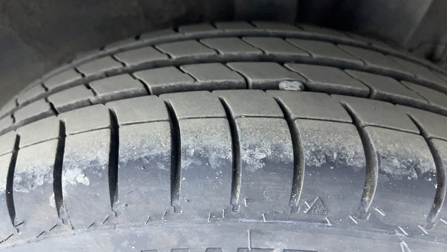 Used 2016 Hyundai Grand i10 Asta AT 1.2 Kappa VTVT Petrol Automatic tyres LEFT REAR TYRE TREAD VIEW