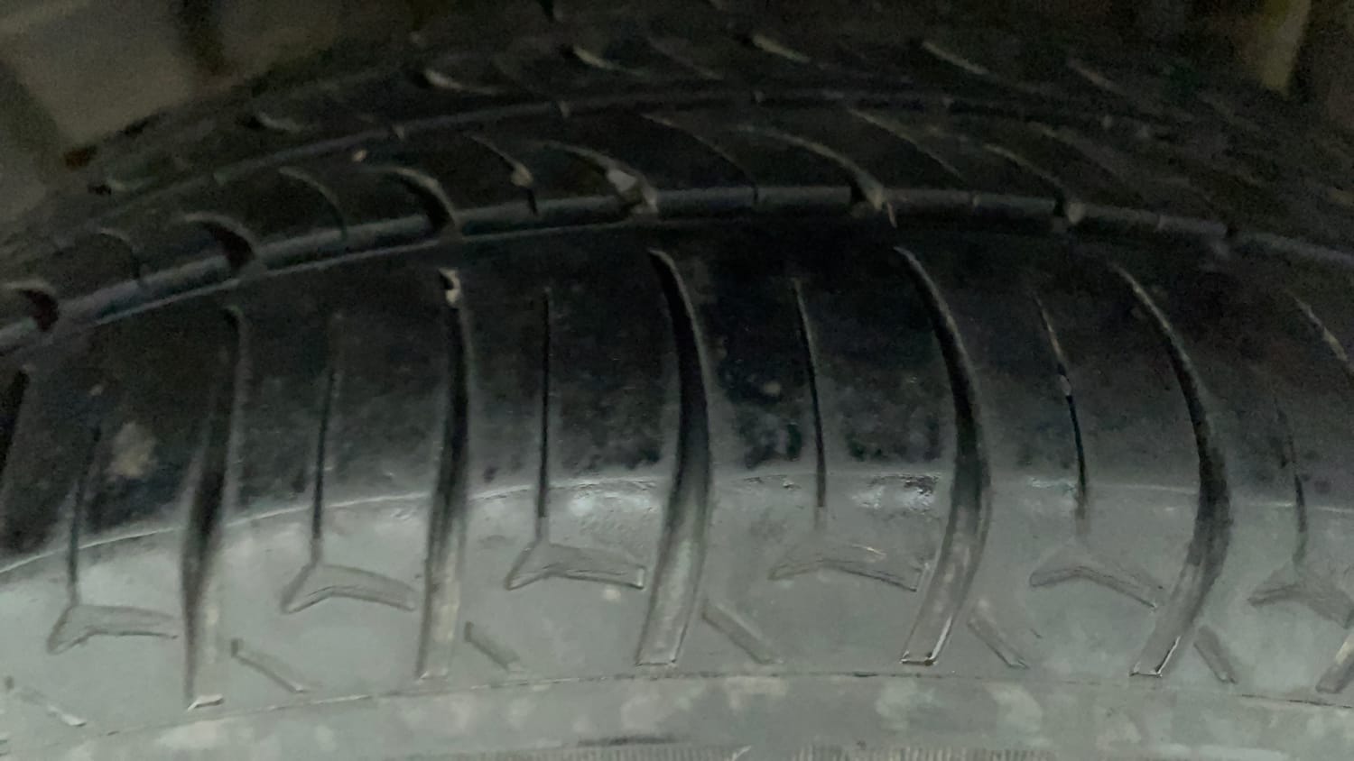 Used 2023 Tata Tigor XZ CNG Cng Manual tyres LEFT REAR TYRE TREAD VIEW