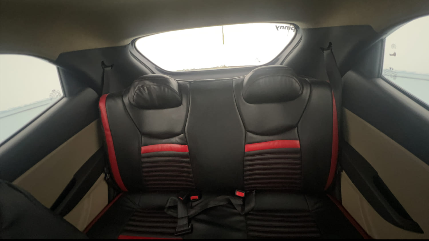 Used 2017 Hyundai Eon Era + Petrol Manual interior REAR SEAT CONDITION VIEW