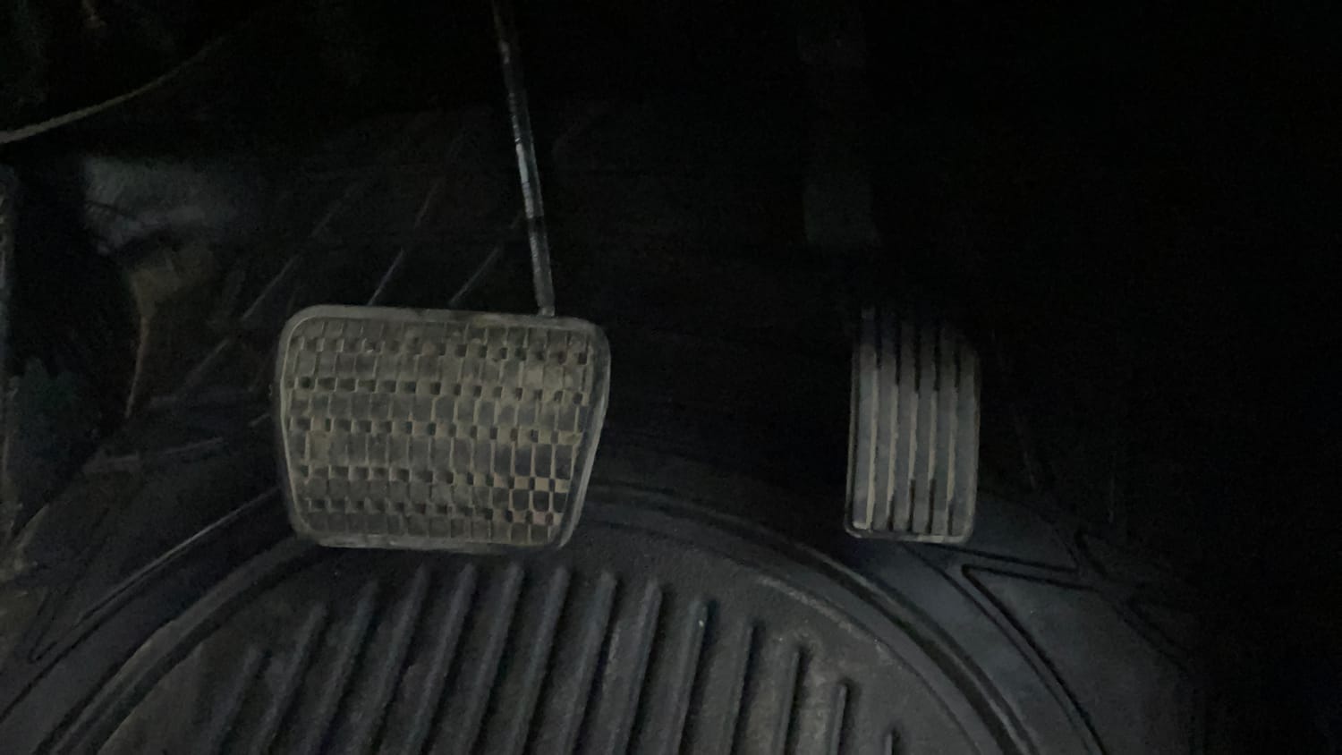 Used 2023 Tata Punch Accomplished AMT Petrol Automatic interior PEDALS VIEW