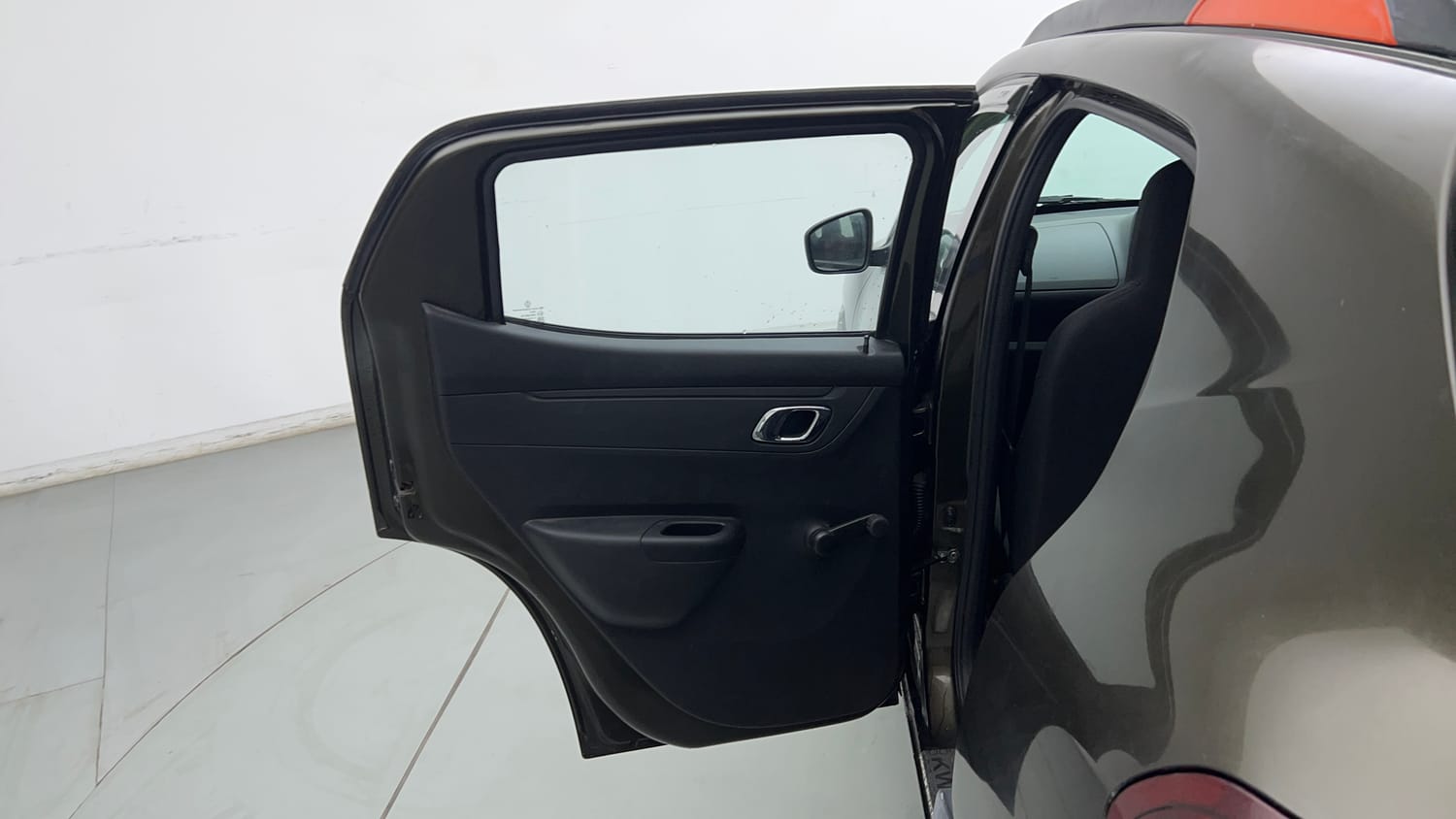 Used 2019 Renault Kwid RXT (O) 1.0 SCE Edition Petrol Manual interior LEFT REAR DOOR OPEN VIEW