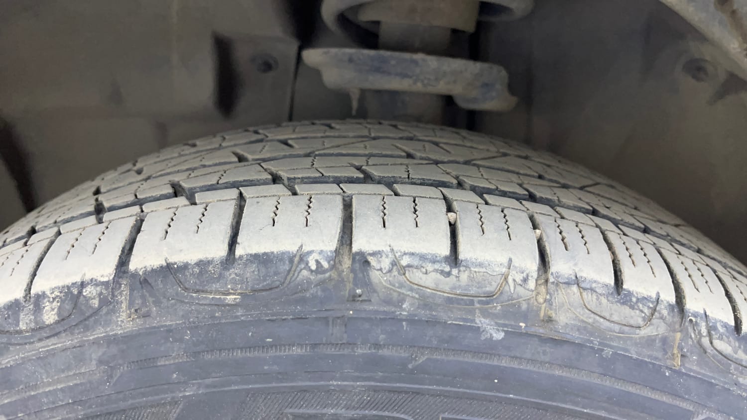 Used 2021 Jeep Compass Longitude (O) 2.0 Diesel Diesel Manual tyres LEFT FRONT TYRE TREAD VIEW