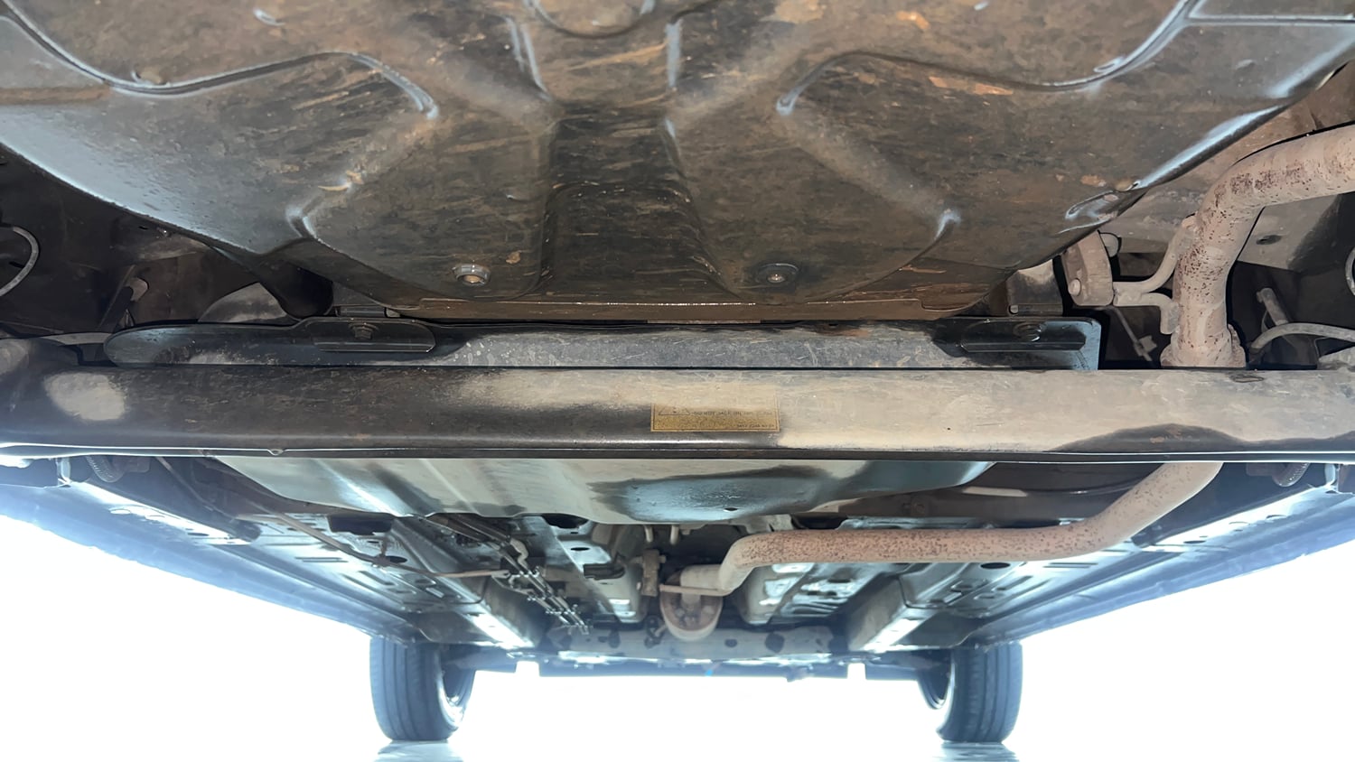 Used 2022 Tata Punch Adventure MT Petrol Manual extra REAR UNDERBODY VIEW (TAKEN FROM REAR)