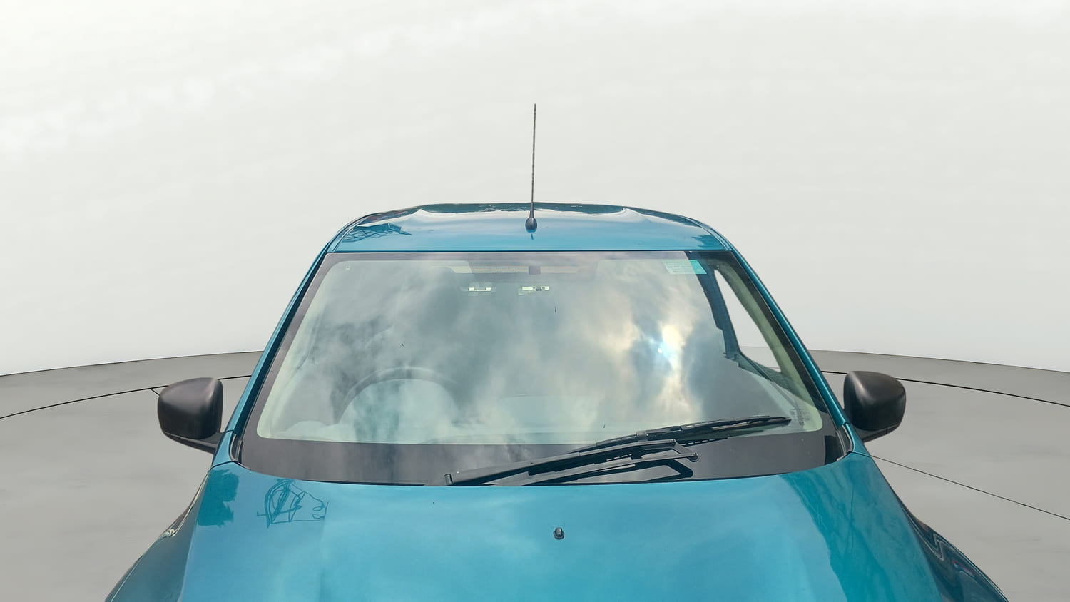 Used 2020 Renault Kwid RXT Petrol Manual exterior FRONT WINDSHIELD VIEW