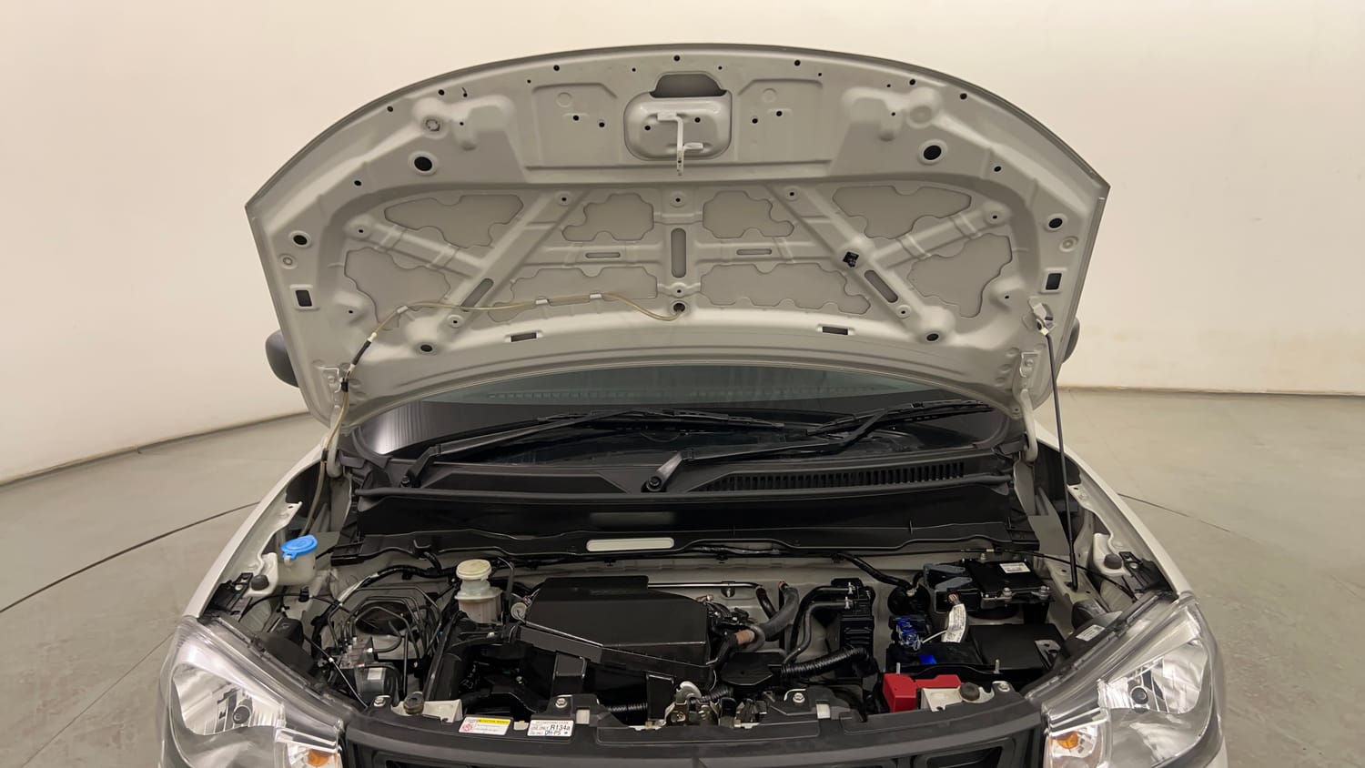 Used 2024 Maruti Suzuki S-Presso VXi (O) AMT Petrol Automatic engine ENGINE & BONNET OPEN FRONT VIEW