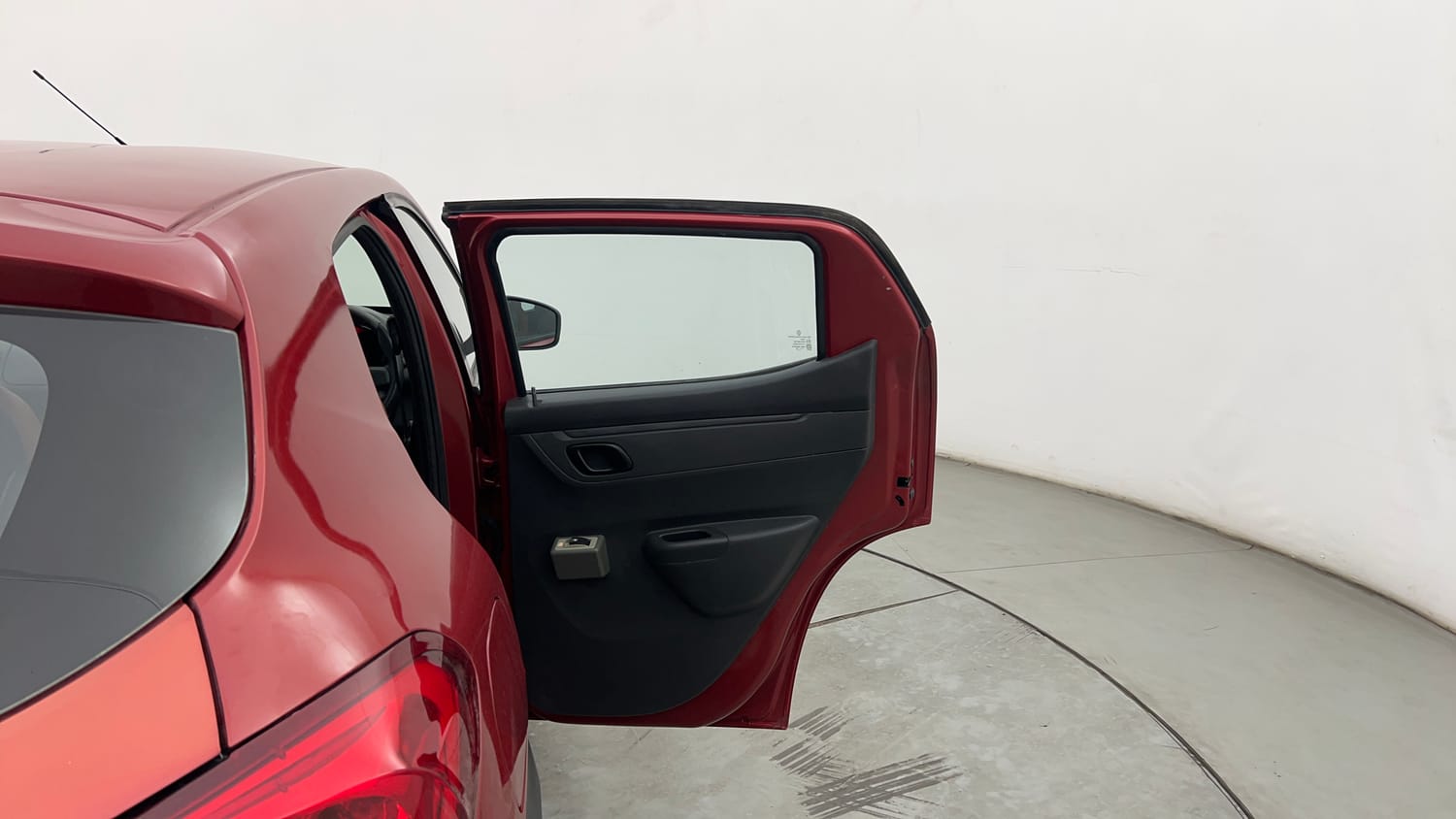 Used 2016 Renault Kwid RXT Petrol Manual interior RIGHT REAR DOOR OPEN VIEW