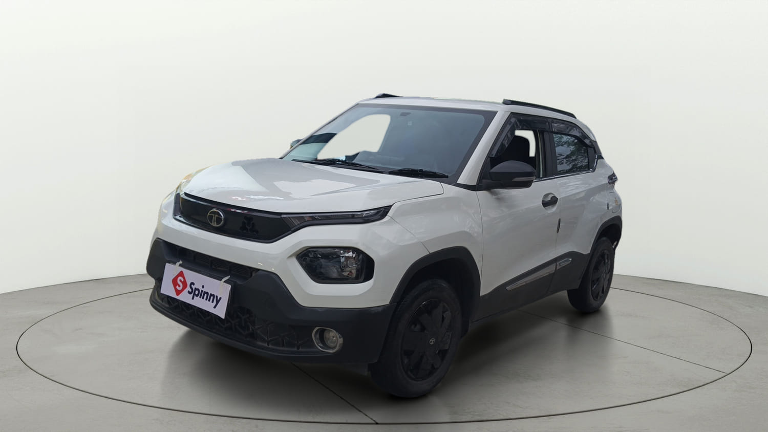 Used 2024 Tata Punch Pure iCNG Cng Manual exterior LEFT FRONT CORNER VIEW