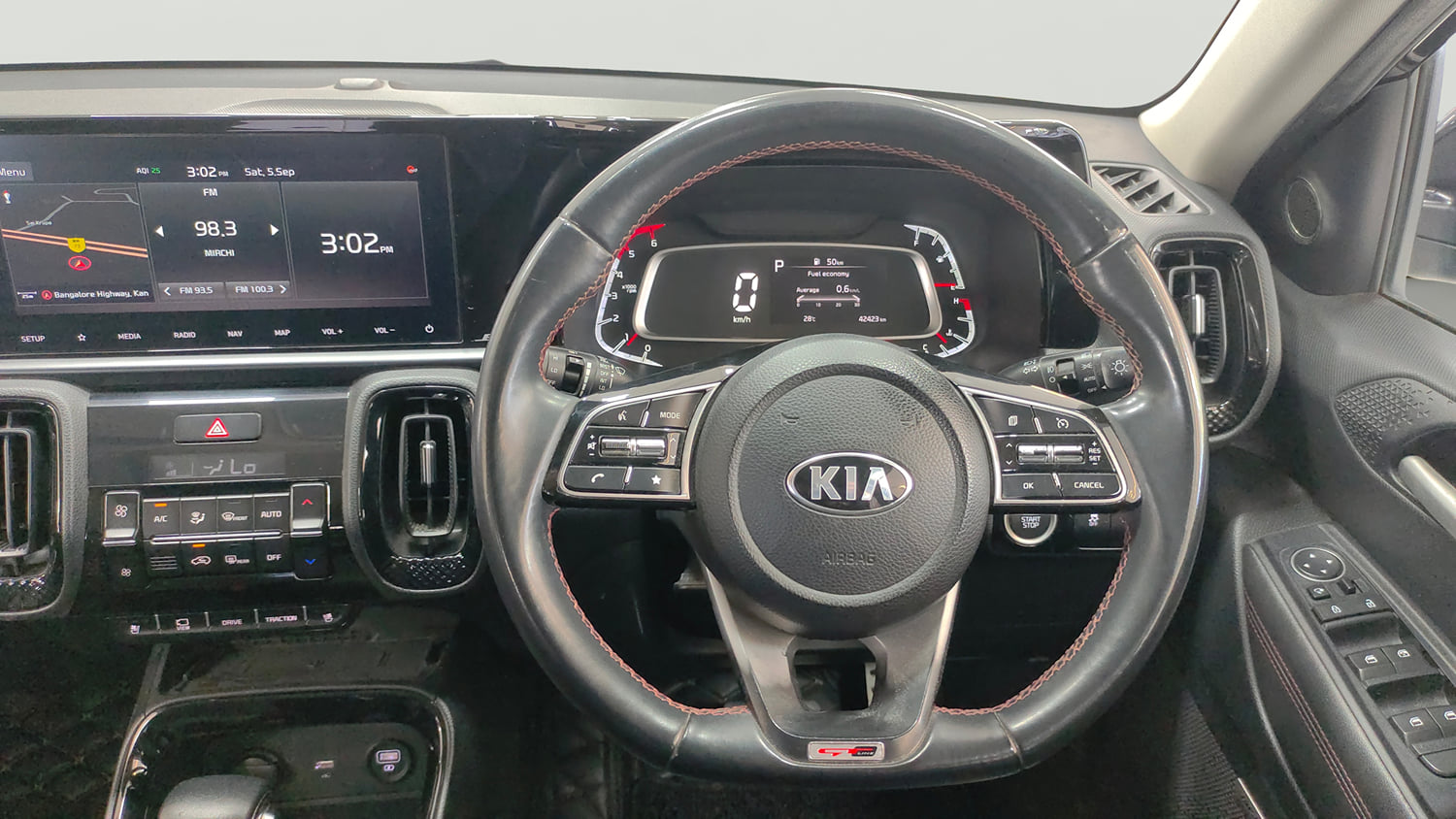 Used 2020 Kia Sonet GTX Plus 1.5 AT Diesel Automatic interior STEERING VIEW