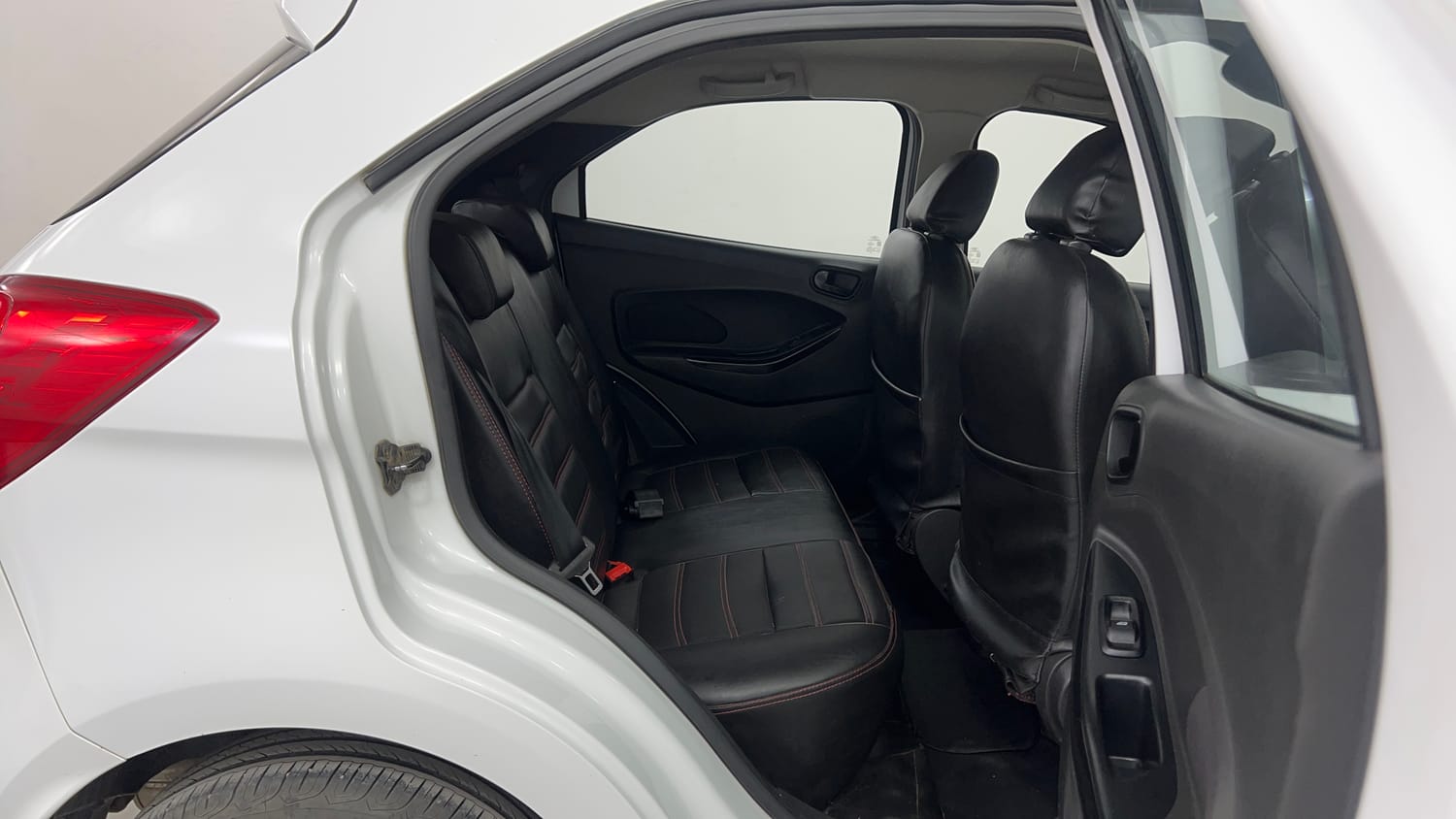 Used 2019 Ford Figo Titanium 1.2 Ti-VCT MT Petrol Manual interior RIGHT SIDE REAR DOOR CABIN VIEW