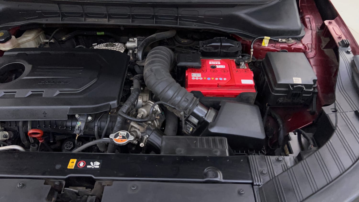 Used 2022 Kia Carens Luxury Plus 1.5 Diesel 6 STR Diesel Automatic engine ENGINE LEFT SIDE VIEW