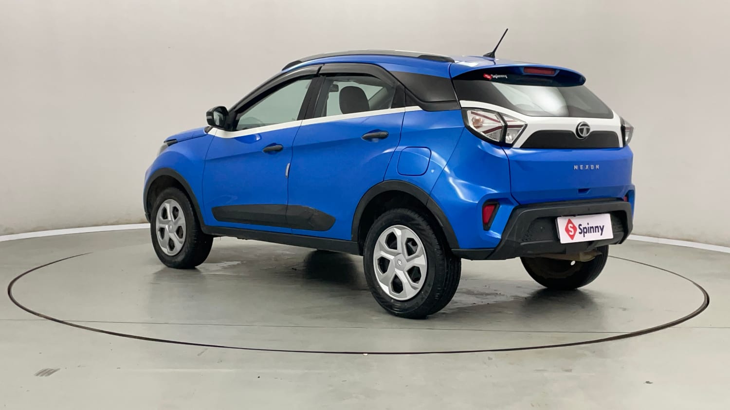 Used 2020 Tata Nexon XM Petrol Manual exterior LEFT REAR CORNER VIEW
