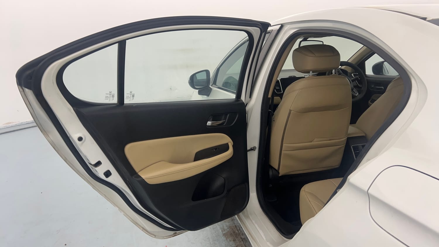 Used 2022 Honda City ZX Petrol Petrol Manual interior LEFT REAR DOOR OPEN VIEW