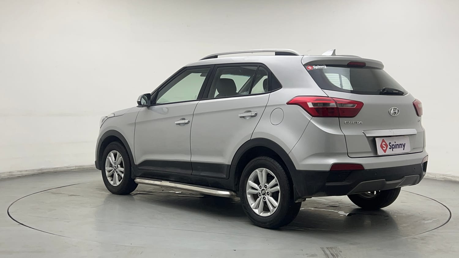 Used 2015 Hyundai Creta 1.6 SX Plus Petrol Petrol Manual exterior LEFT REAR CORNER VIEW