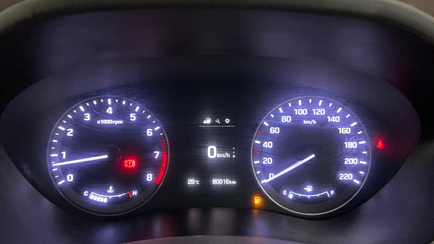 Used 2015 Hyundai Elite i20 Asta 1.2 Petrol Manual interior CLUSTERMETER VIEW