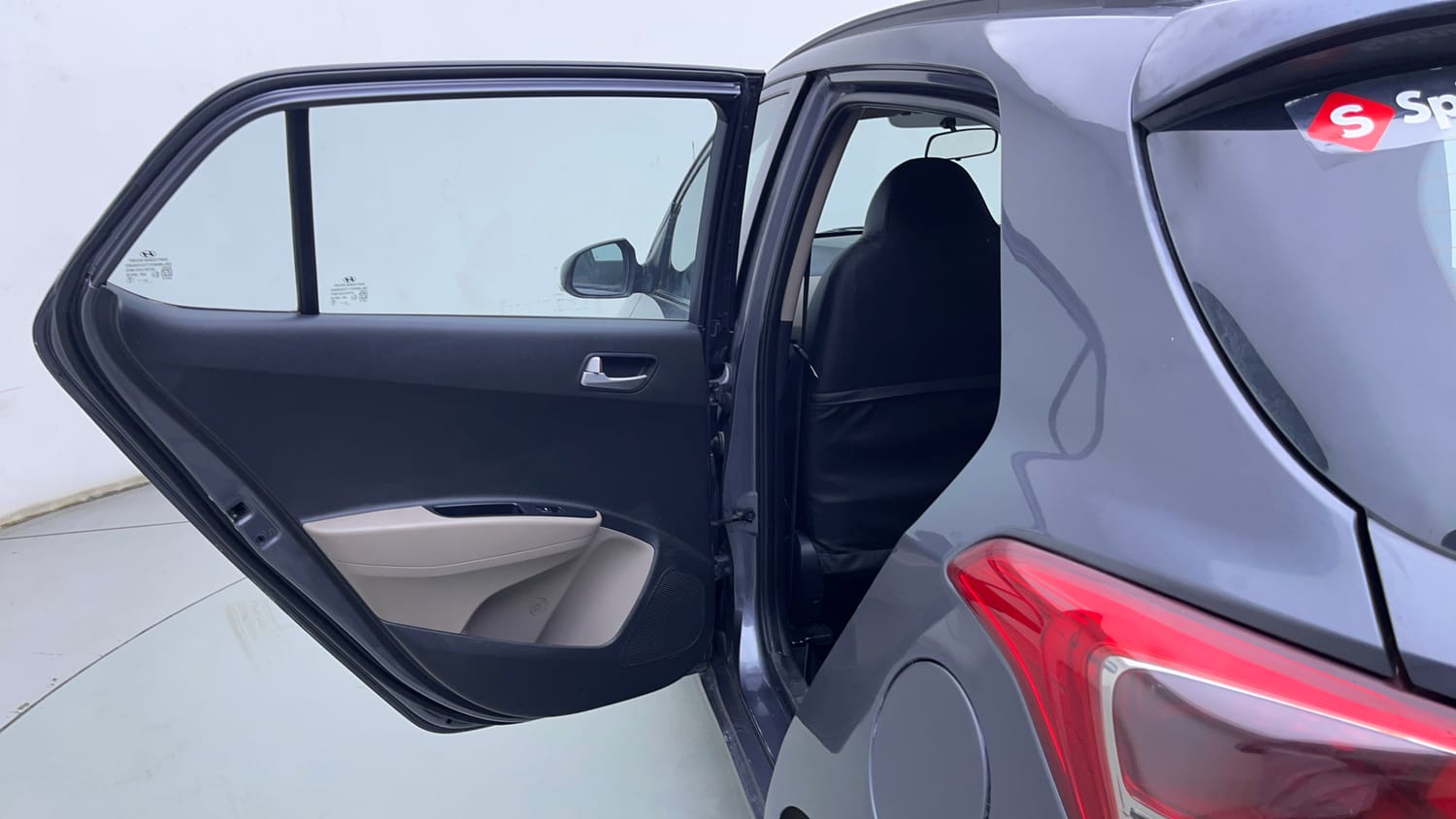 Used 2016 Hyundai Grand i10 Asta AT 1.2 Kappa VTVT Petrol Automatic interior LEFT REAR DOOR OPEN VIEW