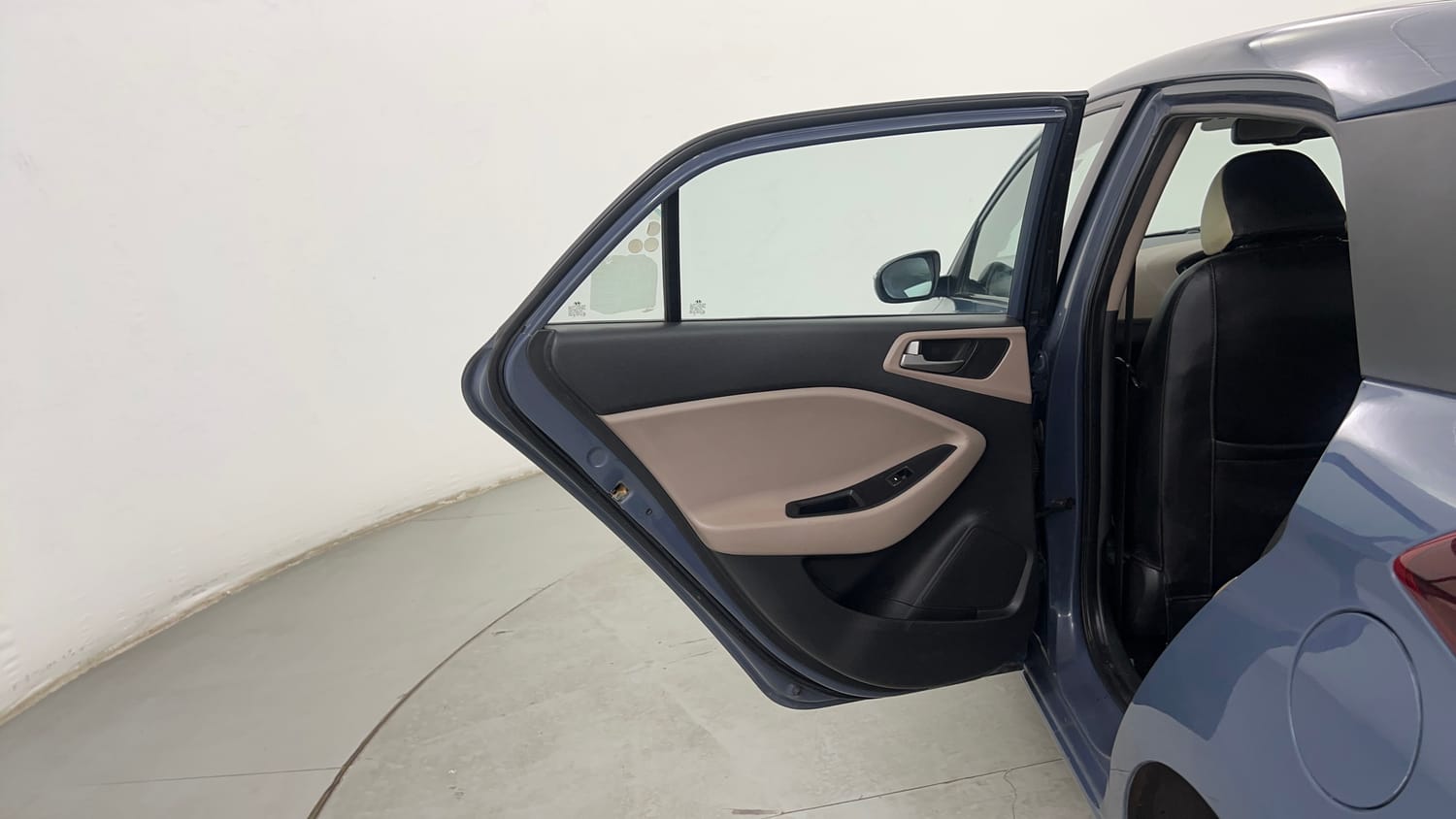 Used 2015 Hyundai Elite i20 Asta 1.2 Petrol Manual interior LEFT REAR DOOR OPEN VIEW