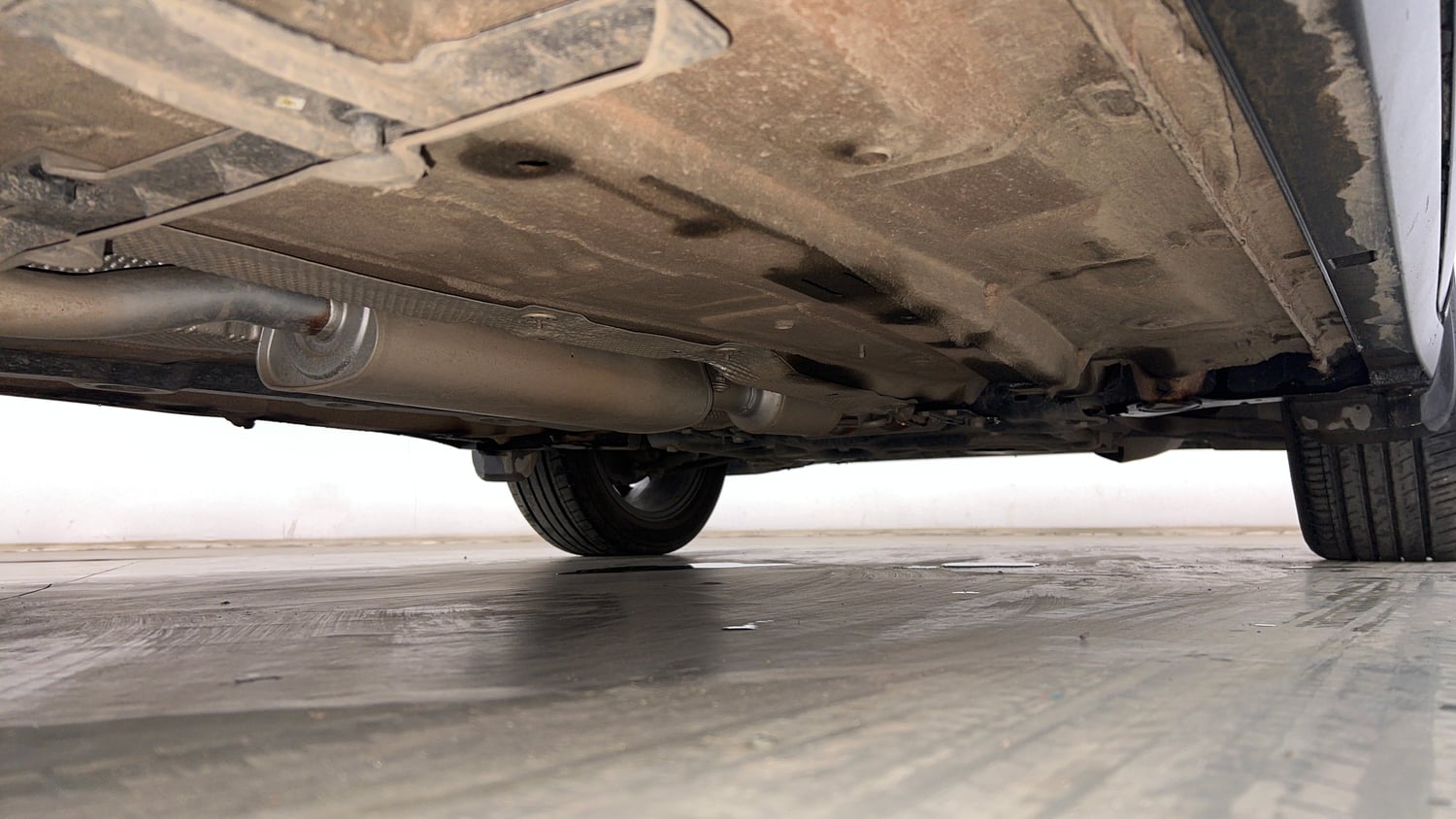 Used 2022 Skoda Kushaq Style 1.5L TSI DSG (6 Airbags) Petrol Automatic extra REAR RIGHT UNDERBODY VIEW